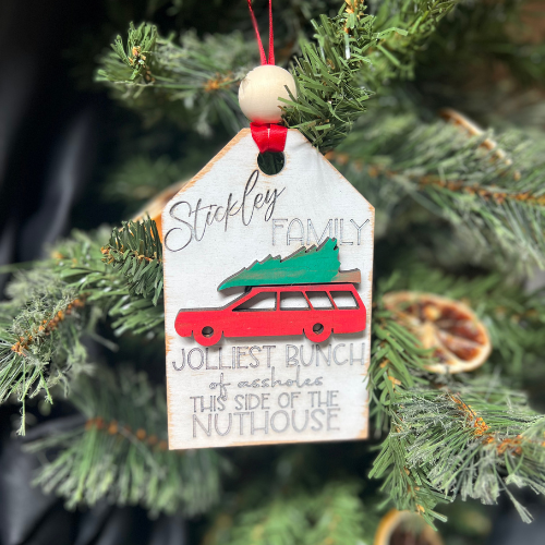 Jolliest Bunch of Assholes This Side of the Nuthouse Ornament