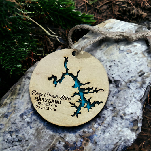 Deep Creek Lake Ornament