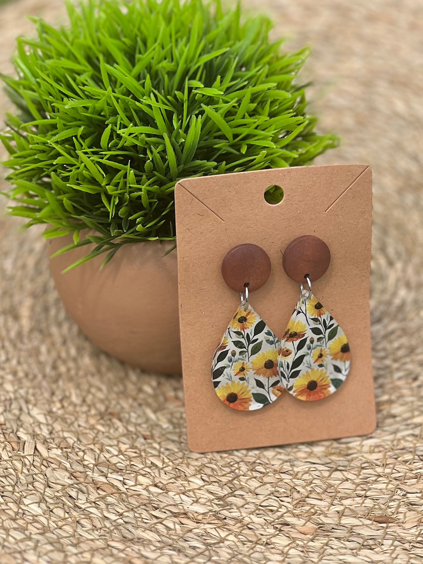 Sunflower Earrings