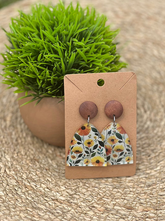 Sunflower Earrings
