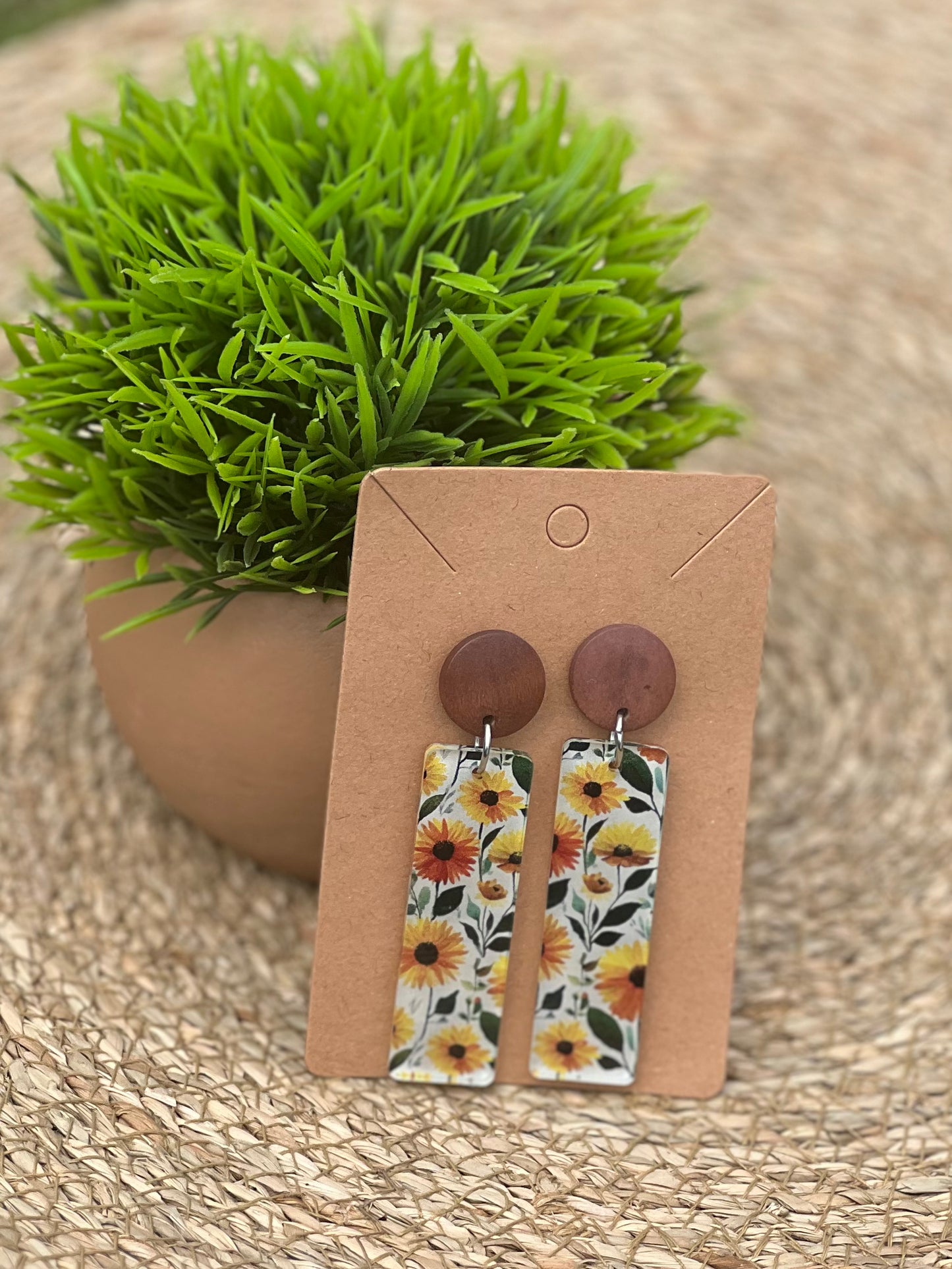 Sunflower Earrings