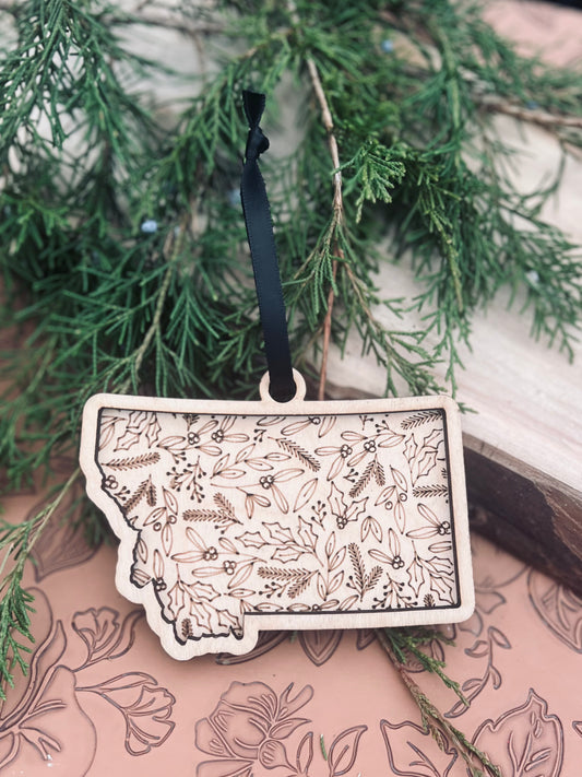 Montana State Ornament